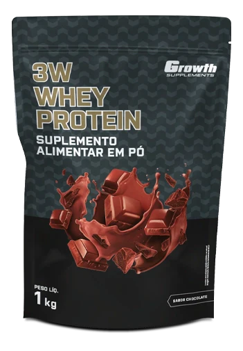 3W Whey Protein (1kg) - Growth Supplements